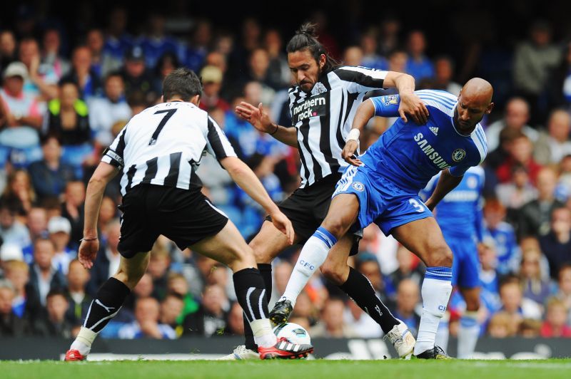 After winning the league with Arsenal, Anelka had to wait 12 years for his second with Chelsea