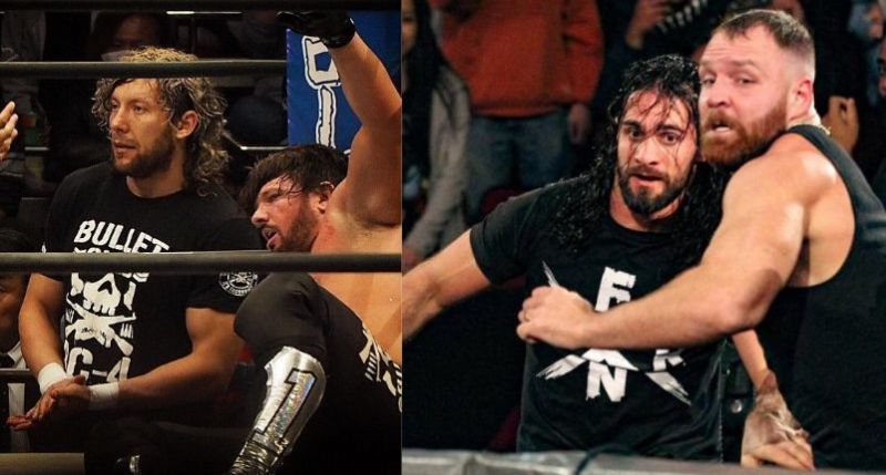 There is quite the history between current WWE and AEW Superstars, especially between Styles-Omega and Rollins-Moxley