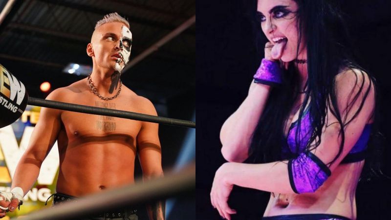 Darby Allin and Priscilla Kelly.