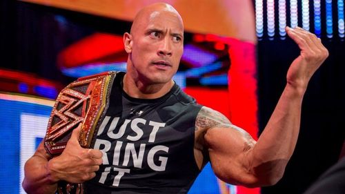 The Rock in WWE