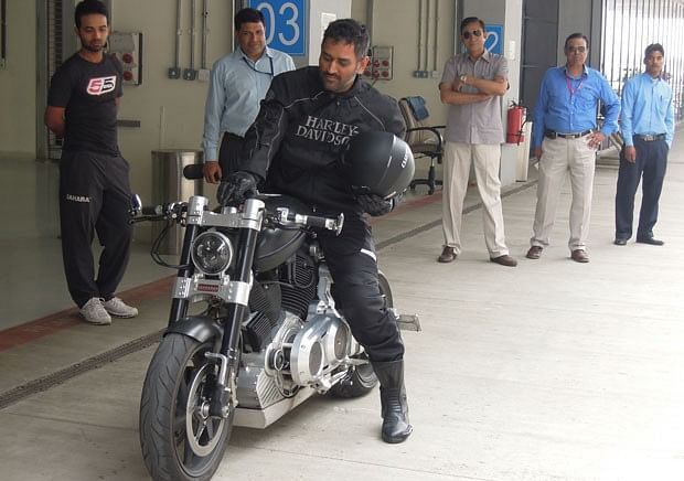 MS Dhoni is known to have a craze for riding bikes and driving other vehicles