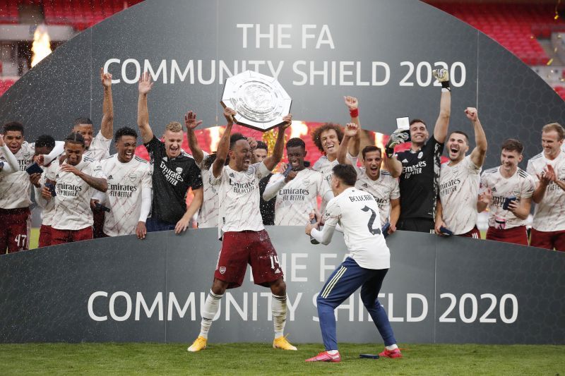 Arsenal kickked off the 2020-21 season with a win over Liverpool in the Community Shield at Wembley
