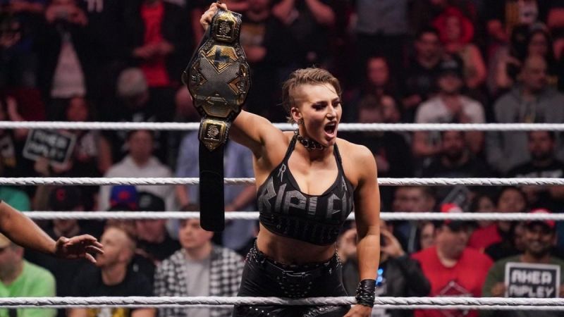 Rhea Ripley is a former NXT Women&#039;s Champion