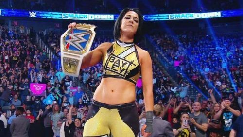 Bayley is the WWE SmackDown Women's Champion.