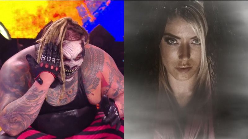 Bray Wyatt (left); Alexa Bliss (right)