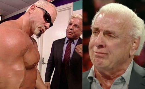 Scott Steiner and Ric Flair in WWE; Ric Flair