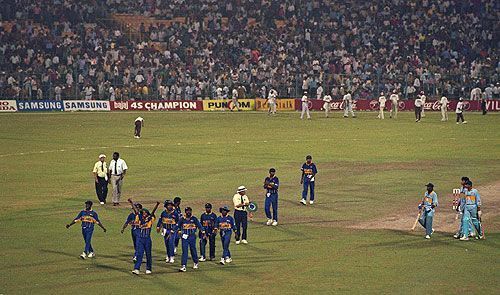The Indian team&#039;s tactics were heavily criticised after losing the 1996 World Cup semifinal.