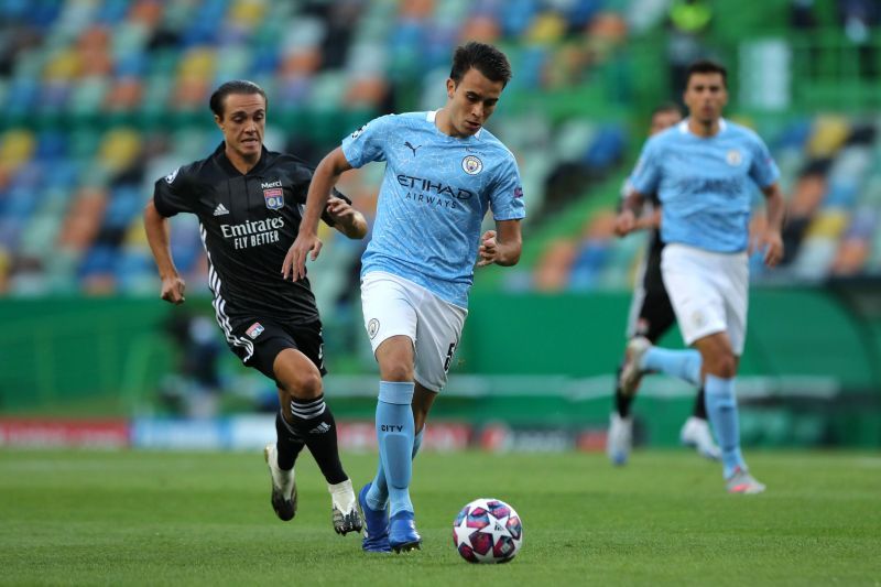 Eric Garcia playing for Manchester City