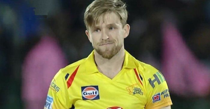 David Willey could have served as a backup for Sam Curran in the 2020 IPL for CSK