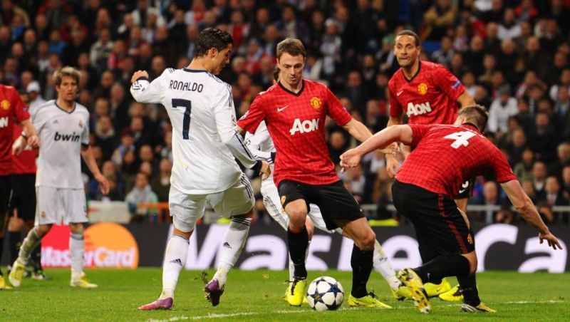 Cristiano Ronaldo tormented his former club in the 2012/13 Champions League