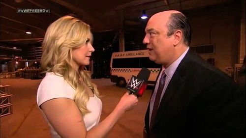 Renee Young and Paul Heyman