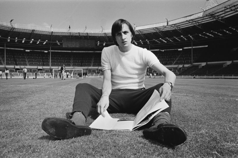 Johan Cruyff during his Ajax playing days