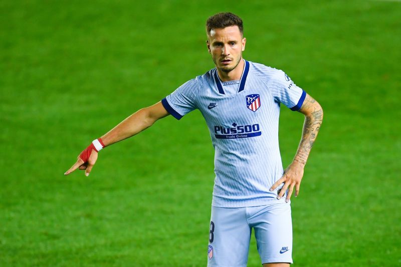 Saul Niguez of Atletico Madrid