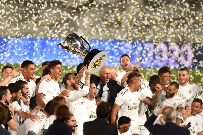 Real Madrid were the deserved winners this season