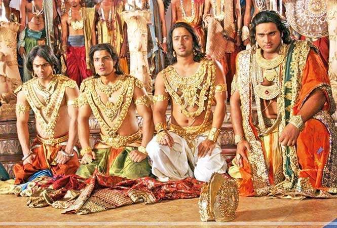 Saurav Gurjar in Mahabharat, before he came to wwe (source: TOI)