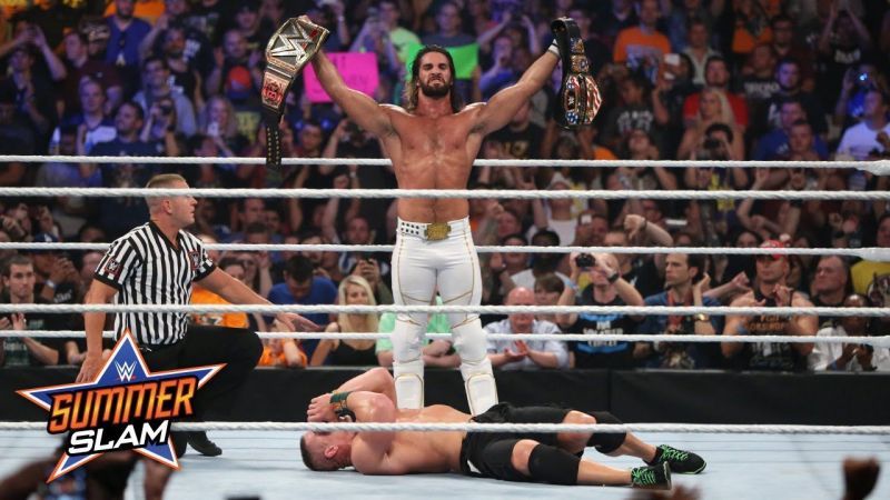 Seth Rollins defeated John Cena at SummerSlam in 2015