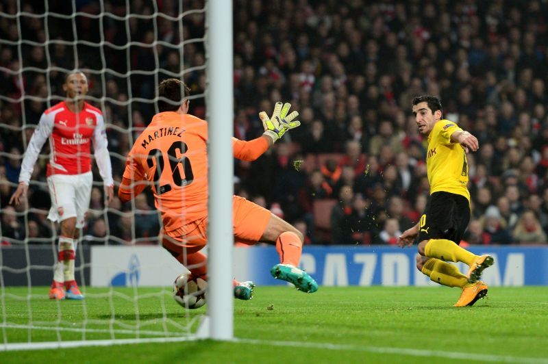 Emiliano Martinez has kept the likes of Mkhitaryan and Aubameyang at bay.