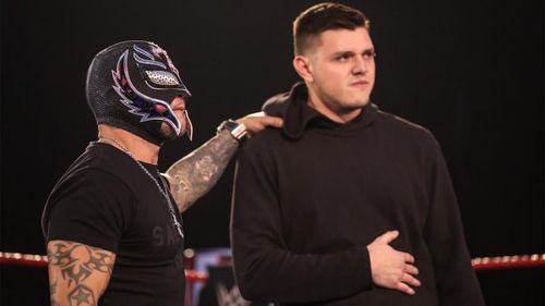 Rey Mysterio and Dominik Mysterio