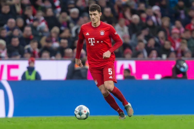 Bayern Munich's Benjamin Pavard returned to light training earlier this week