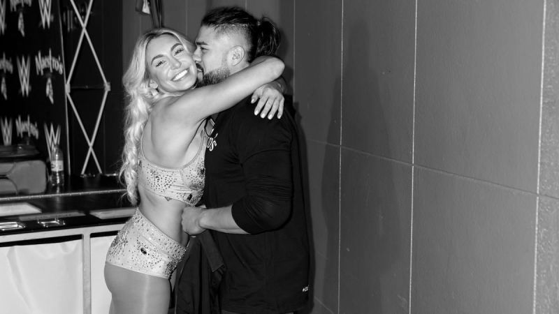 Charlotte Flair and Andrade