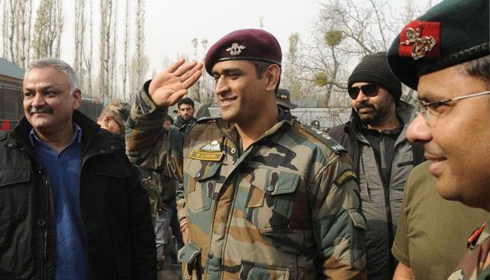 Lt .Col. MS Dhoni has served his nation in more ways than one