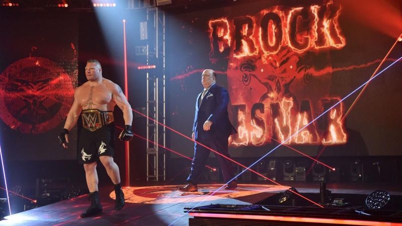 Brock Lesnar at WrestleMania 36