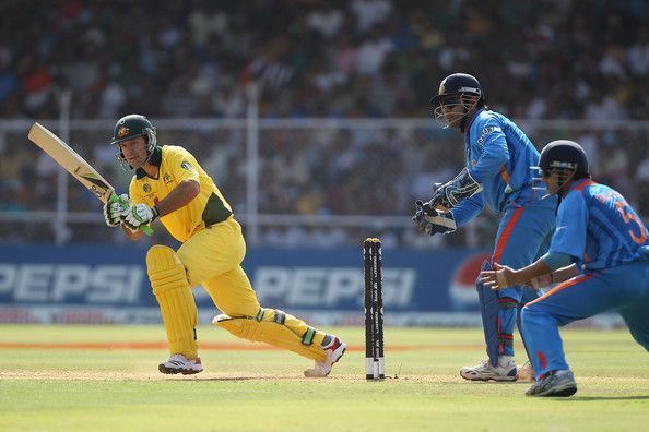 Ricky Ponting played a captain's knock to carry Australia to a competitive score.