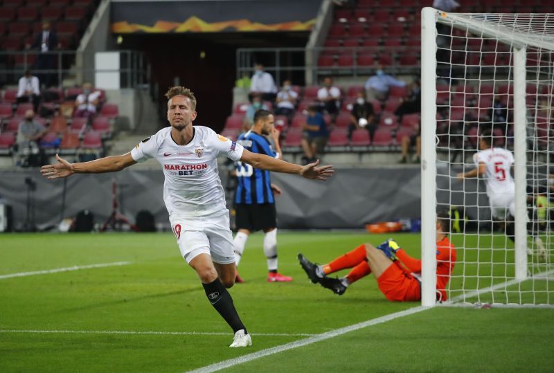 Luuk De Jong repaid the faith of Julen Lopetegui with two outstanding headers in the Europa League final.