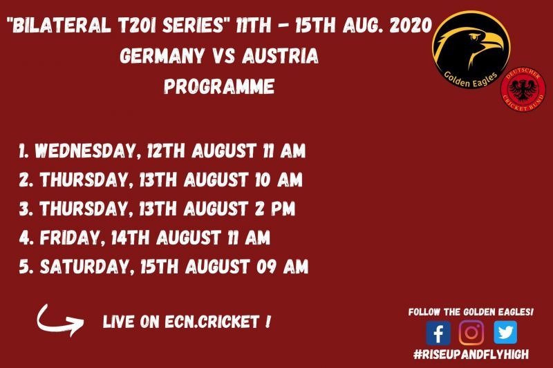 Austria Women vs Germany Women 2020 Schedule (All Times in CET)