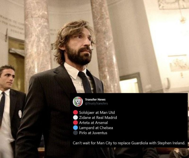 Andrea Pirlo is set to be named the new Juventus manager