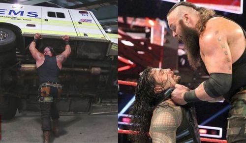 Braun Strowman has gotten the upper hand over Roman Reigns on many occasion