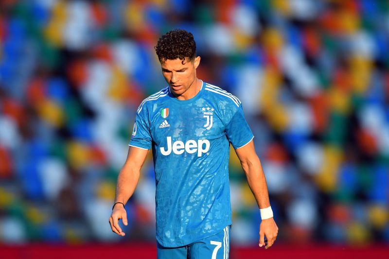 Cristiano Ronaldo in Juventus colours