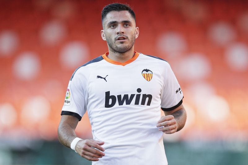 Valencia centre-forward Maxi Gomez