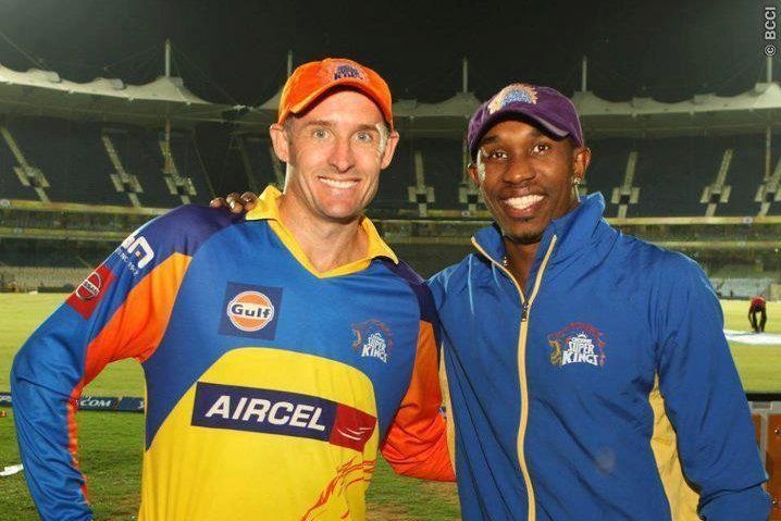 Mike Hussey and Dwayne Bravo are CSK&#039;s leading run-scorer and wicket-taker respectively among foreign players