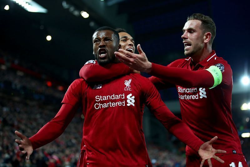 Gini Wijnaldum could be on his way out of Liverpool this summer