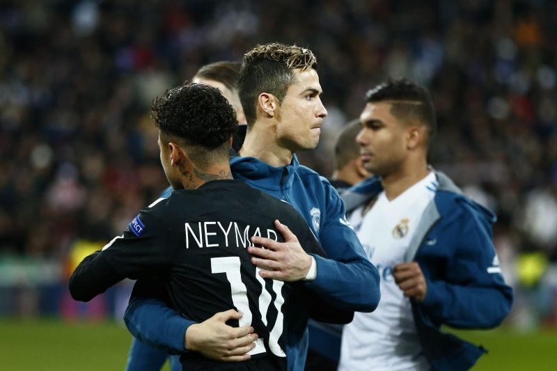 Neymar and Ronaldo are 2 of the greatest forwards in football at the moment