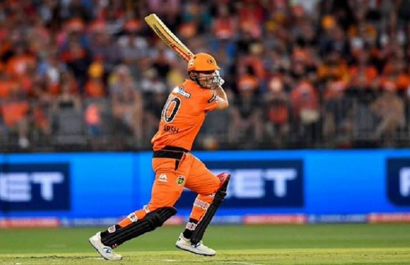 Mitch Marsh is no stranger to orange on his jersey