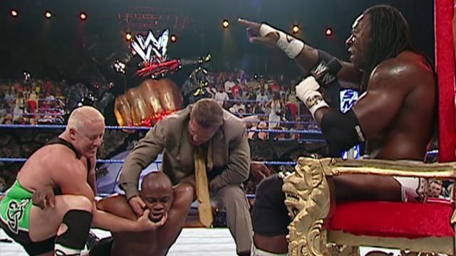 King Booker&#039;s Court attacks Lashley