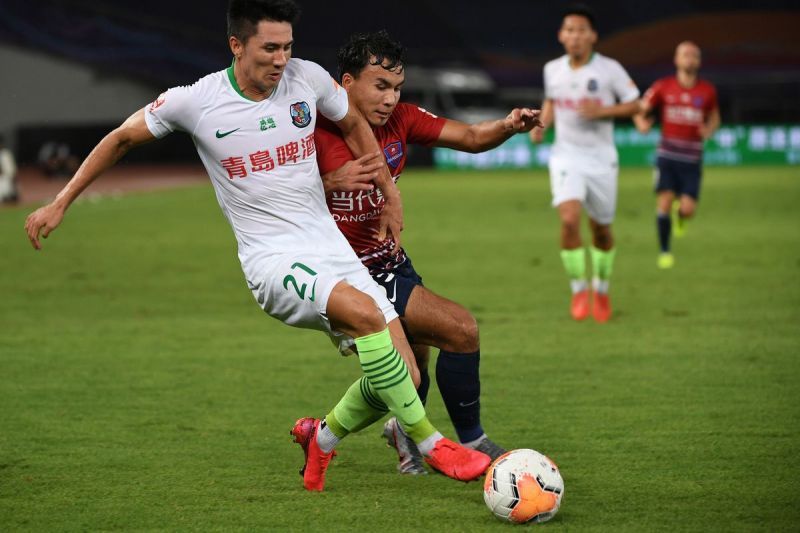 Qingdao Huanghai will be without the suspended Wang Wei for this crucial clash