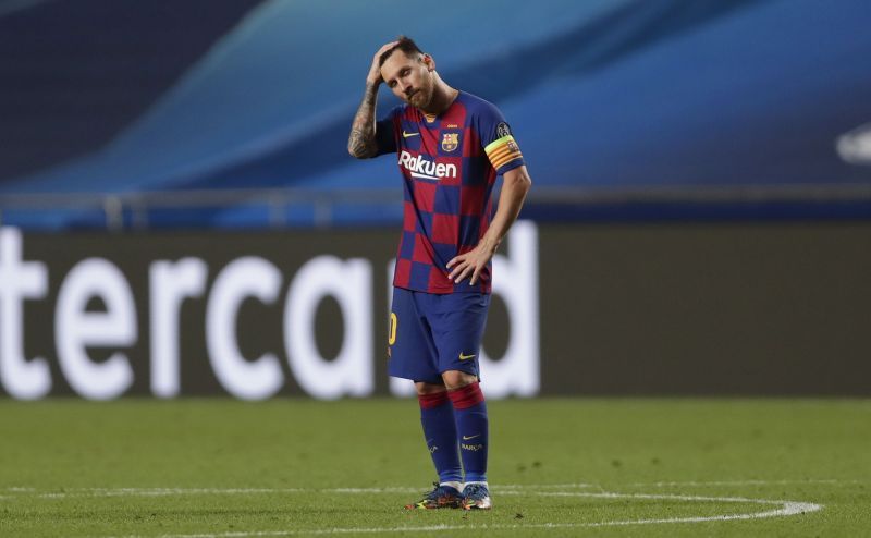 Barcelona suffered a horrible defeat