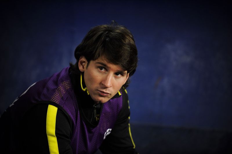 Lionel Messi during the 2010-11 season