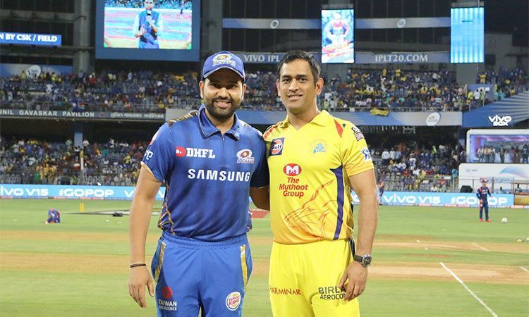 Rohit Sharma (left) and MS Dhoni (right) will be two of the most experienced players in IPL 2020.