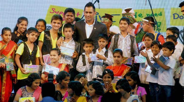 MS Dhoni has been involved in charity work for a long time now