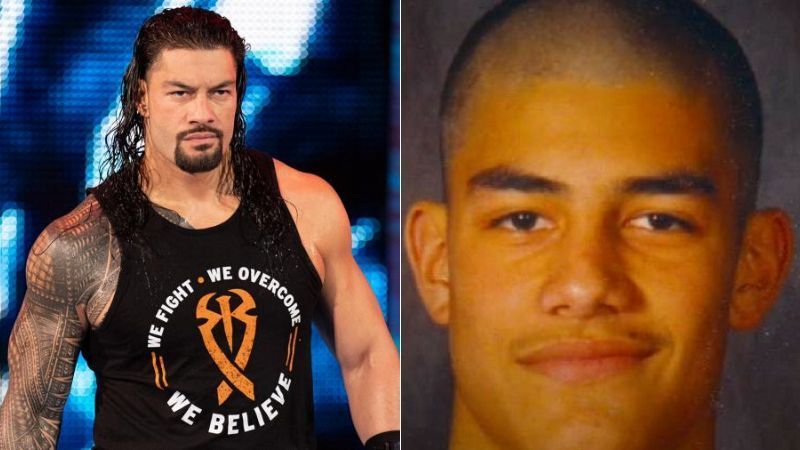 Roman Reigns has always had long hair in WWE