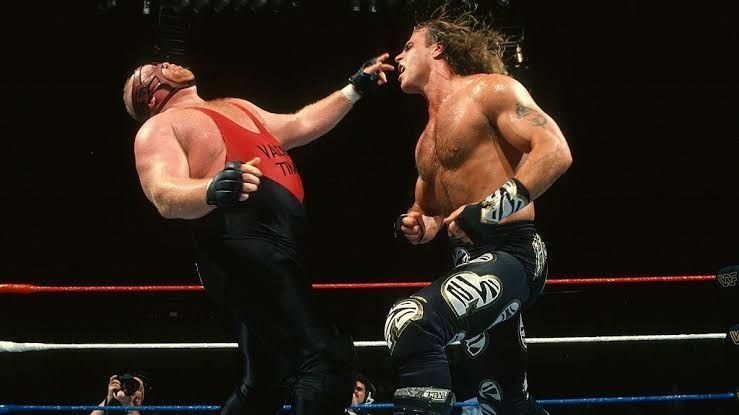 The beginning of the end of Vader's WWF career.