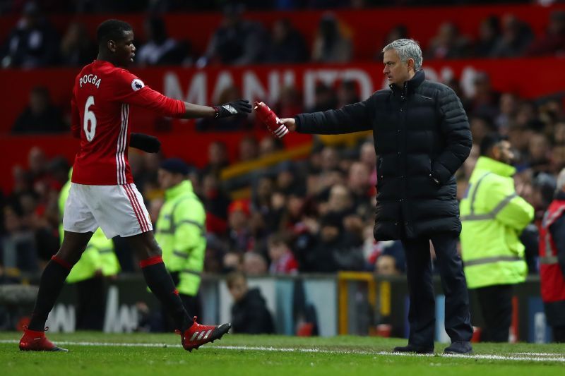 Mourinho&#039;s clash with Paul Pogba led to the end of his tenure as Manchester United boss