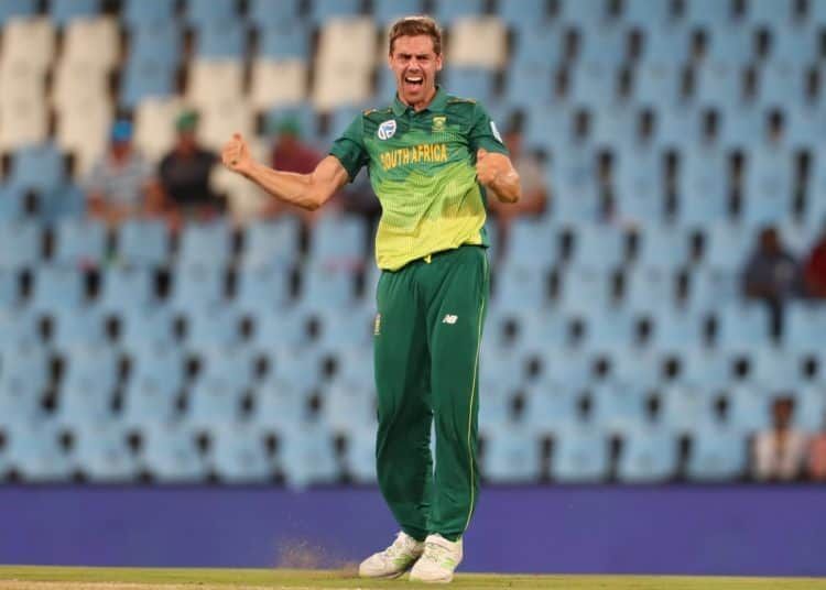 The Delhi Capitals have signed Anrich Nortje as a replacement for Chris Woakes.