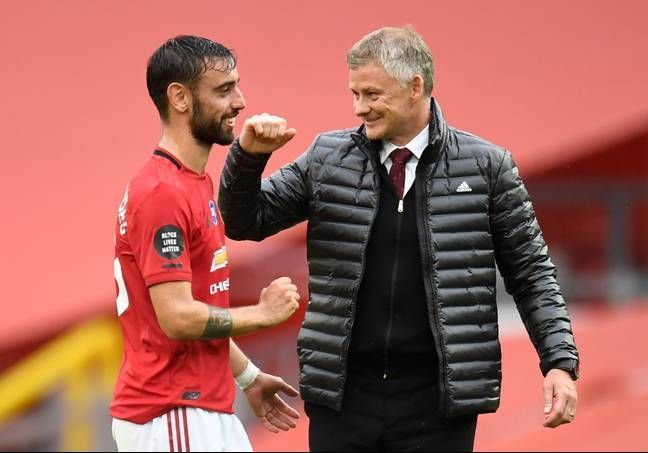 Manchester United completed the signing of Bruno Fernandes in January