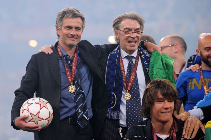 Mourinho's Inter won the 2010 Champions League after stifling Barcelona's 4-3-3 in the semifinal.