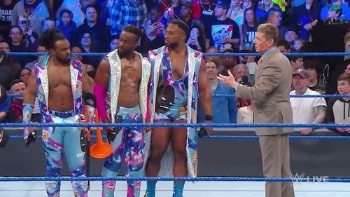 The New Day with Vince McMahon